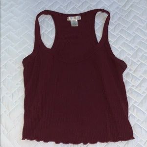 Basic rib-knit top